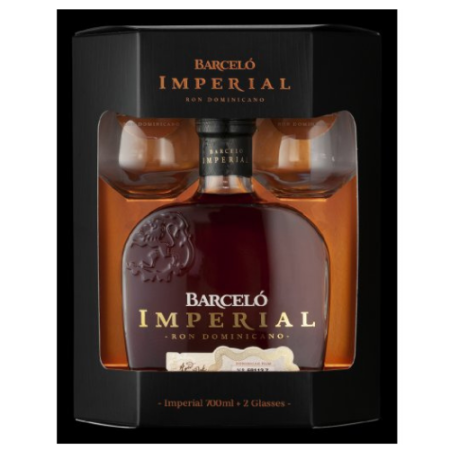 Barceló Imperial + 2 poháre...