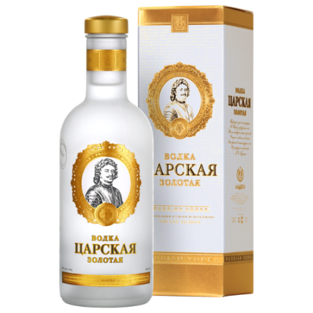 Carskaja  Gold  vodka 40%,...